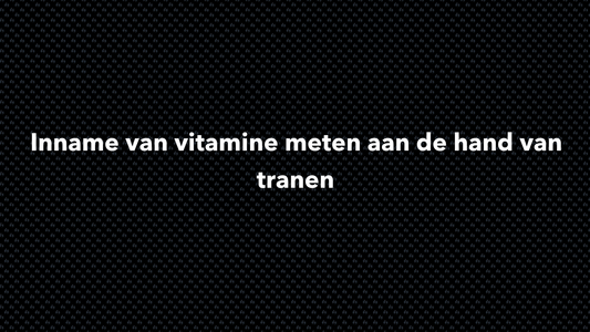 Inname van vitamine meten aan de hand van tranen - VOLNUTRITION