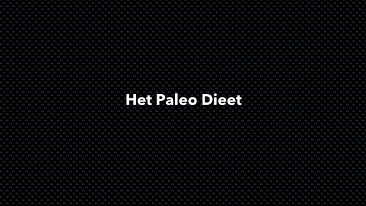 Het Paleo Dieet - VOLNUTRITION