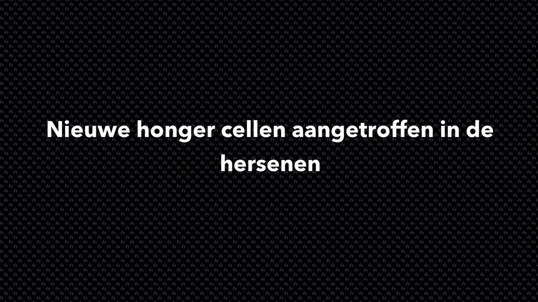 Nieuwe honger cellen aangetroffen in de hersenen - VOLNUTRITION